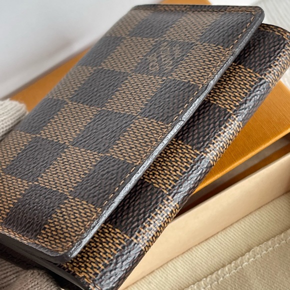 Louis Vuitton card case Damier ebene - Picture 3 of 13